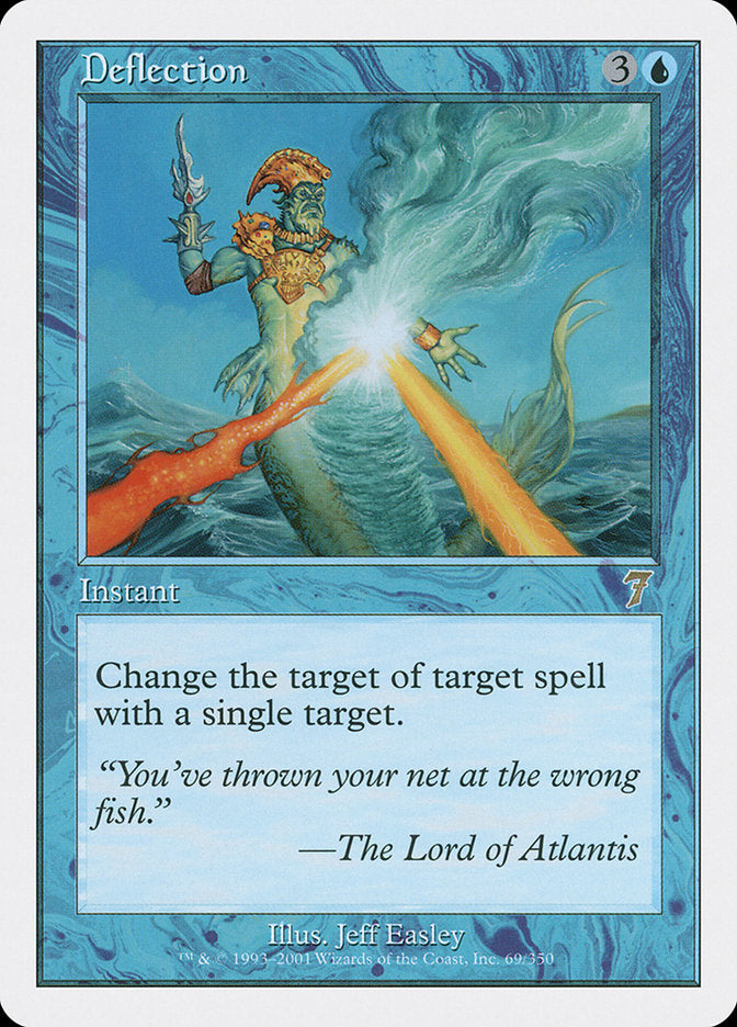 Deflection [Seventh Edition] MTG Single Magic: The Gathering | Red Claw Gaming