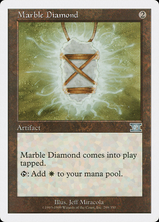 Marble Diamond [Classic Sixth Edition] MTG Single Magic: The Gathering | Red Claw Gaming