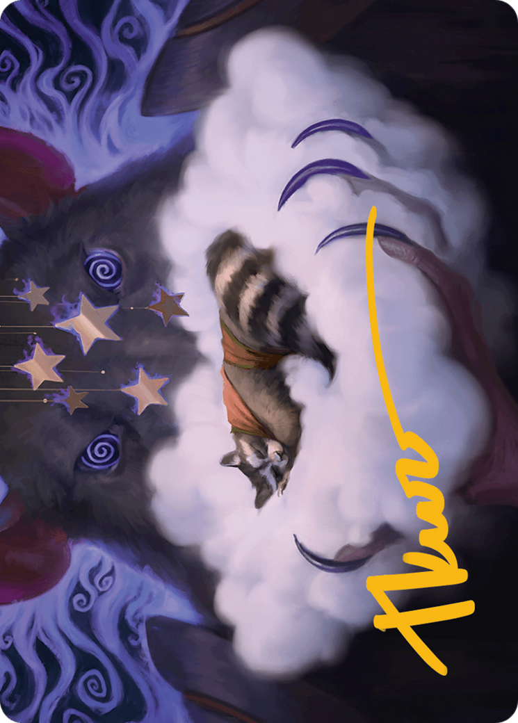 Kitnap Art Card (Gold-Stamped Signature) [Bloomburrow Art Series] MTG Single Magic: The Gathering | Red Claw Gaming
