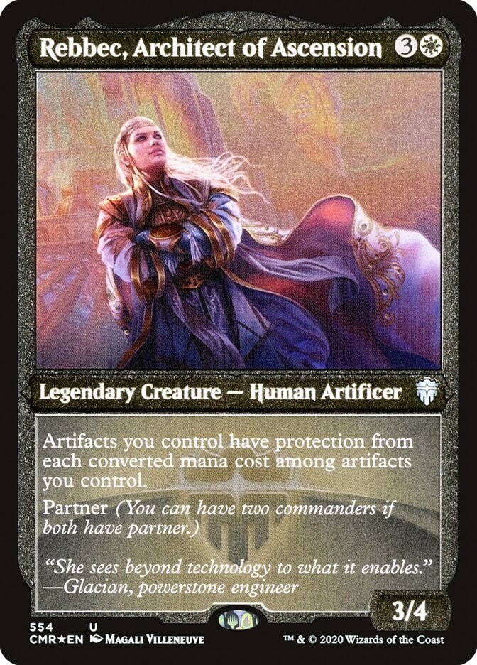 Rebbec, Architect of Ascension (Etched) [Commander Legends] MTG Single Magic: The Gathering | Red Claw Gaming