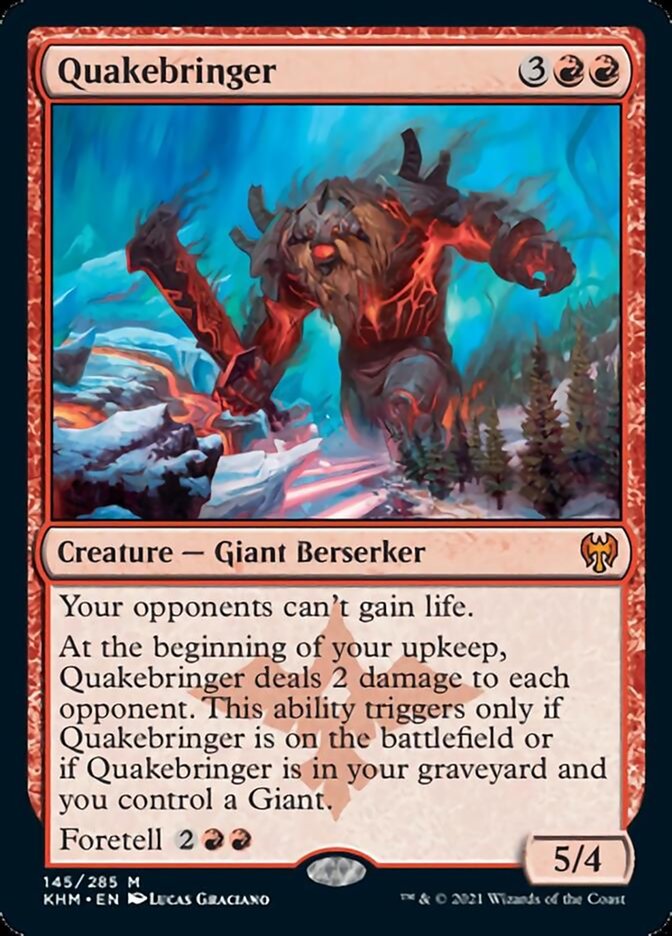 Quakebringer [Kaldheim] MTG Single Magic: The Gathering | Red Claw Gaming