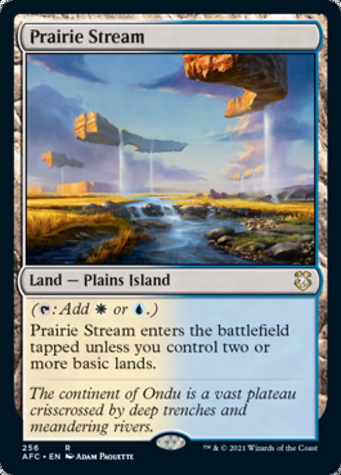 Prairie Stream [Dungeons & Dragons: Adventures in the Forgotten Realms Commander] MTG Single Magic: The Gathering | Red Claw Gaming