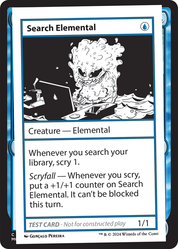 Search Elemental [Mystery Booster 2 Playtest Cards] MTG Single Magic: The Gathering | Red Claw Gaming