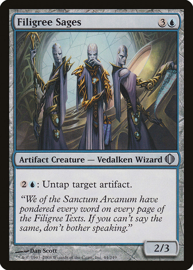 Filigree Sages [Shards of Alara] MTG Single Magic: The Gathering | Red Claw Gaming