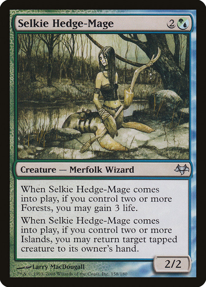 Selkie Hedge-Mage [Eventide] MTG Single Magic: The Gathering | Red Claw Gaming