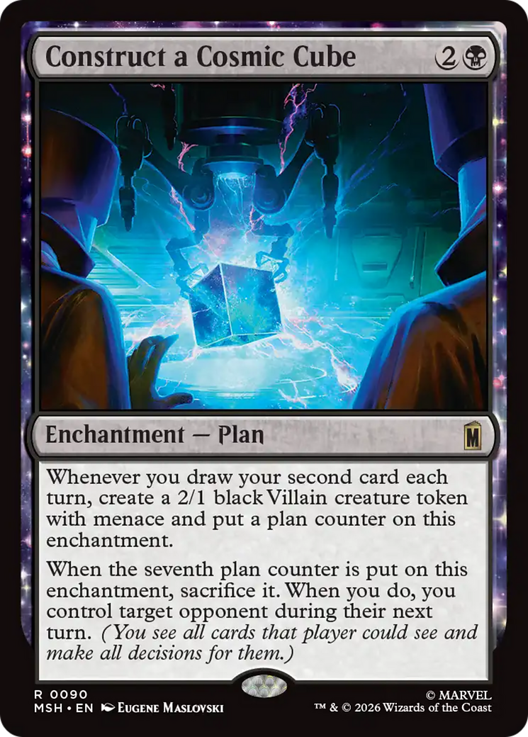Construct a Cosmic Cube [Marvel Super Heroes] MTG Single Magic: The Gathering | Red Claw Gaming