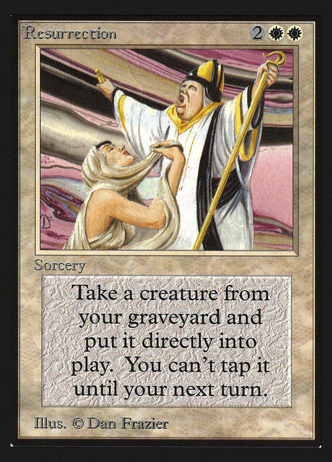 Resurrection [International Collectors' Edition] MTG Single Magic: The Gathering | Red Claw Gaming