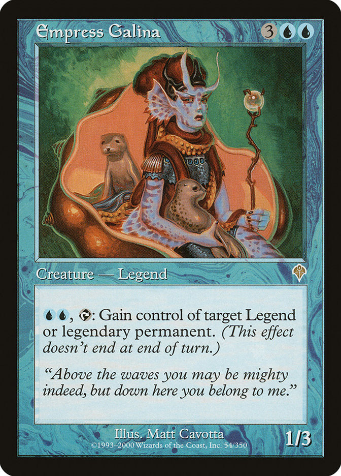 Empress Galina [Invasion] MTG Single Magic: The Gathering | Red Claw Gaming
