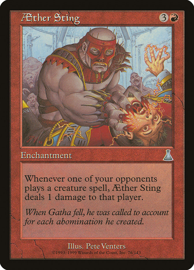 Aether Sting [Urza's Destiny] MTG Single Magic: The Gathering | Red Claw Gaming