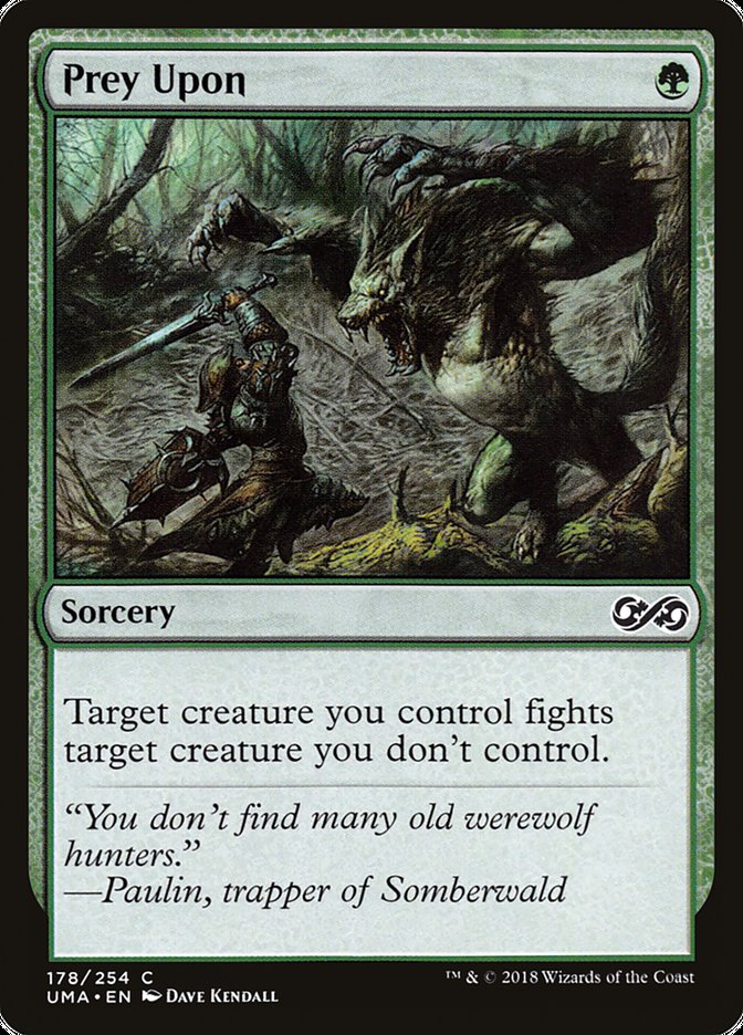 Prey Upon [Ultimate Masters] MTG Single Magic: The Gathering | Red Claw Gaming