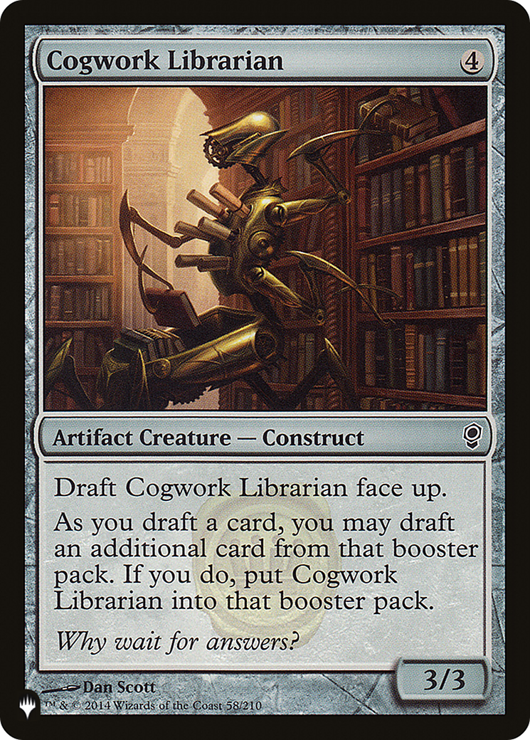 Cogwork Librarian [The List] MTG Single Magic: The Gathering | Red Claw Gaming