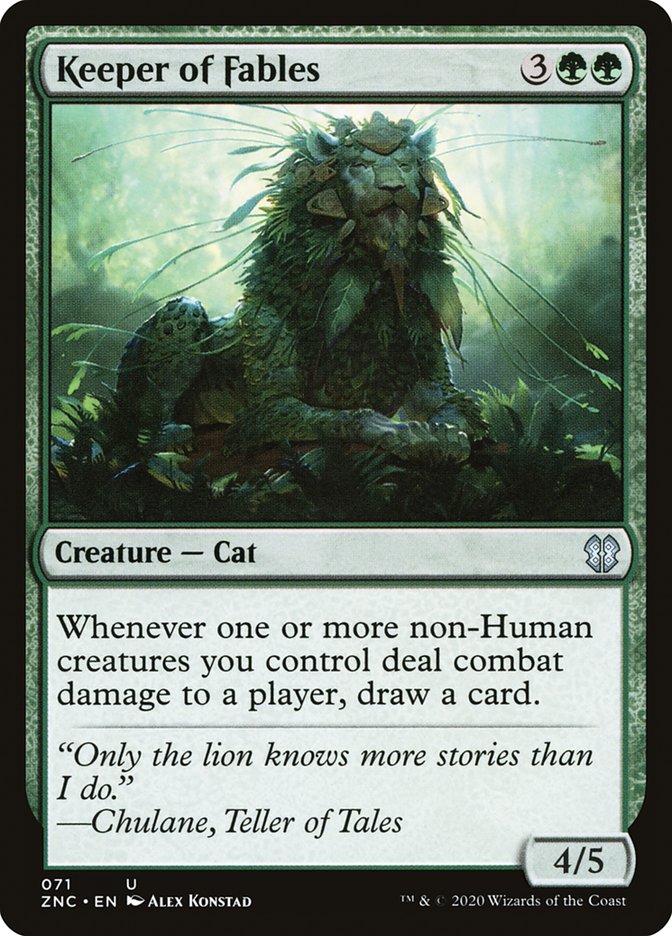 Keeper of Fables [Zendikar Rising Commander] MTG Single Magic: The Gathering | Red Claw Gaming