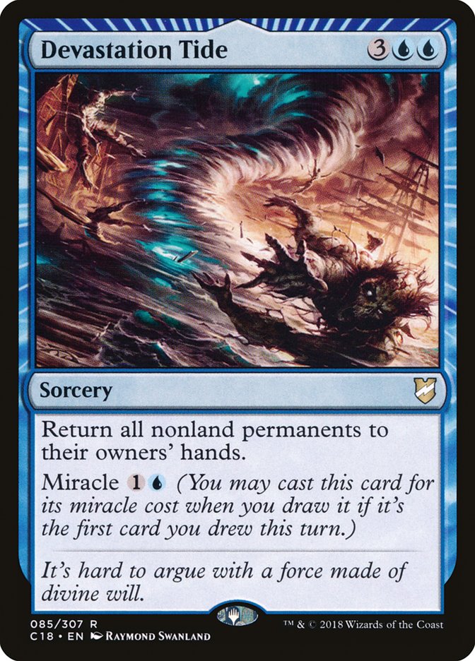 Devastation Tide [Commander 2018] MTG Single Magic: The Gathering | Red Claw Gaming
