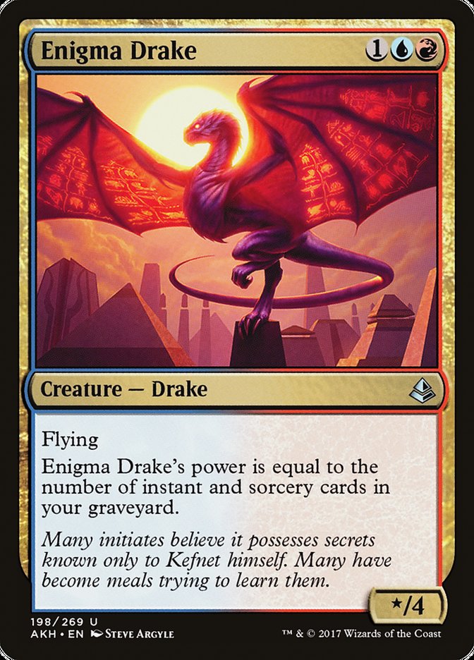 Enigma Drake [Amonkhet] MTG Single Magic: The Gathering | Red Claw Gaming