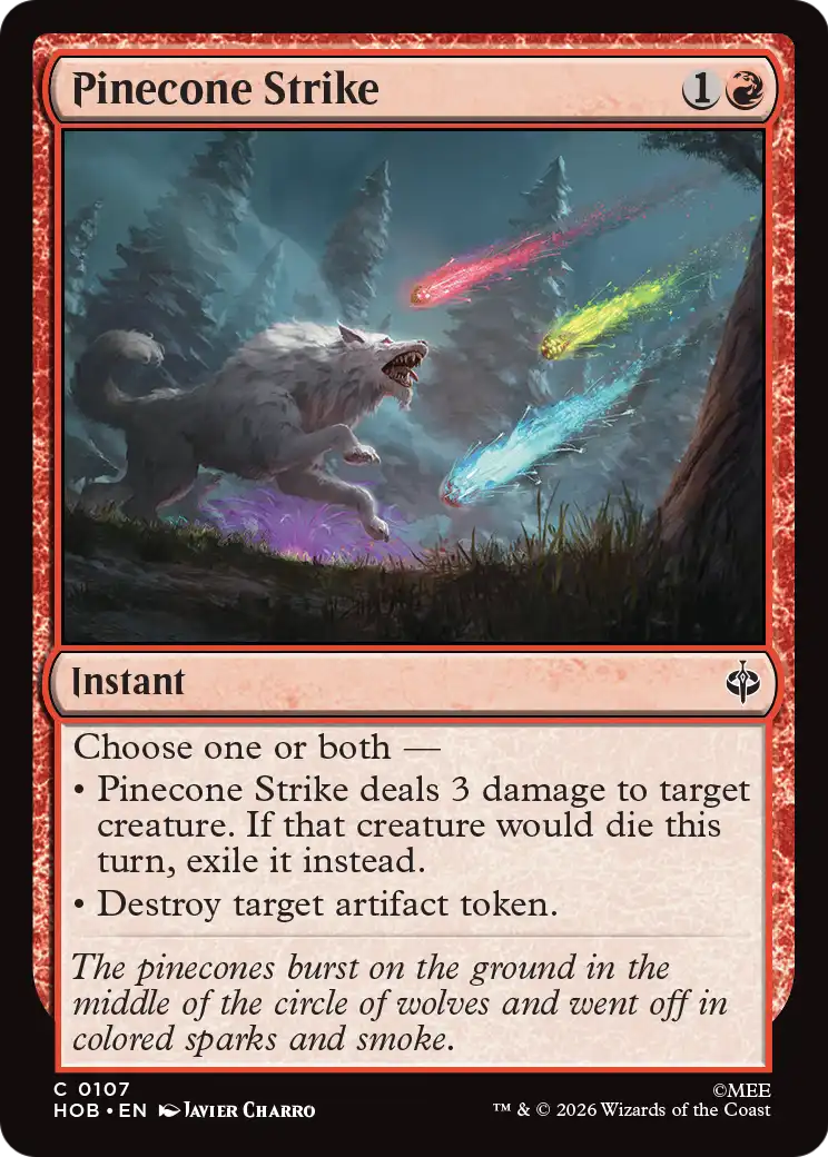 Pinecone Strike [The Hobbit] | Red Claw Gaming