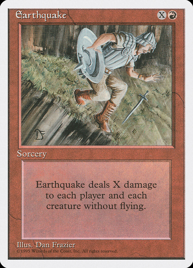 Earthquake [Fourth Edition] MTG Single Magic: The Gathering | Red Claw Gaming