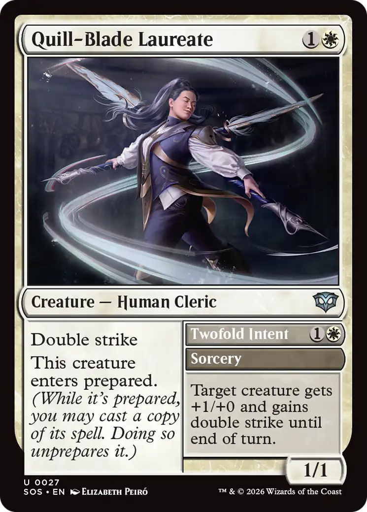 Quill-Blade Laureate [Secrets of Strixhaven] MTG Single Magic: The Gathering | Red Claw Gaming