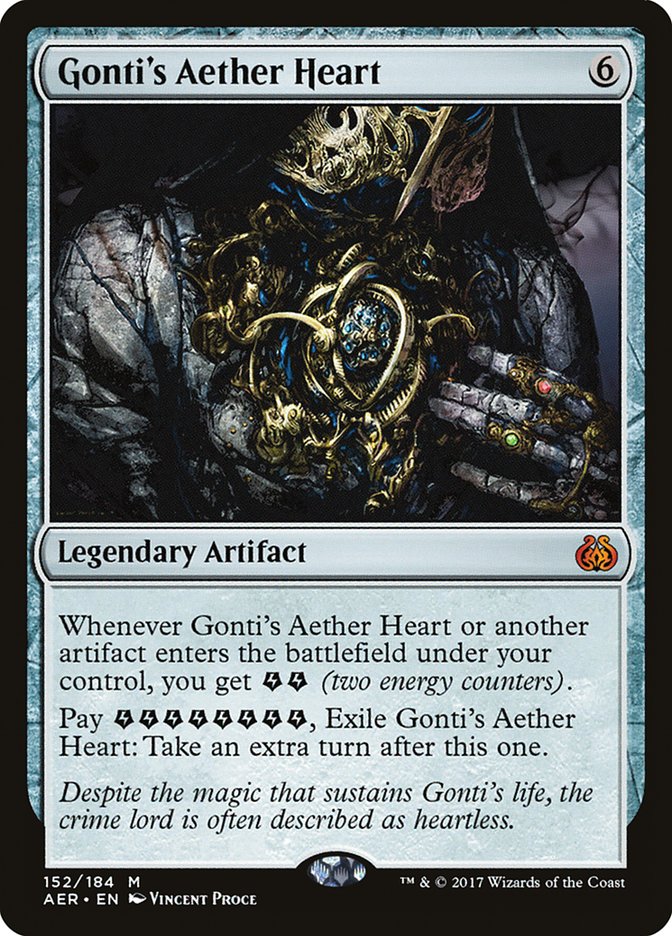 Gonti's Aether Heart [Aether Revolt] MTG Single Magic: The Gathering | Red Claw Gaming