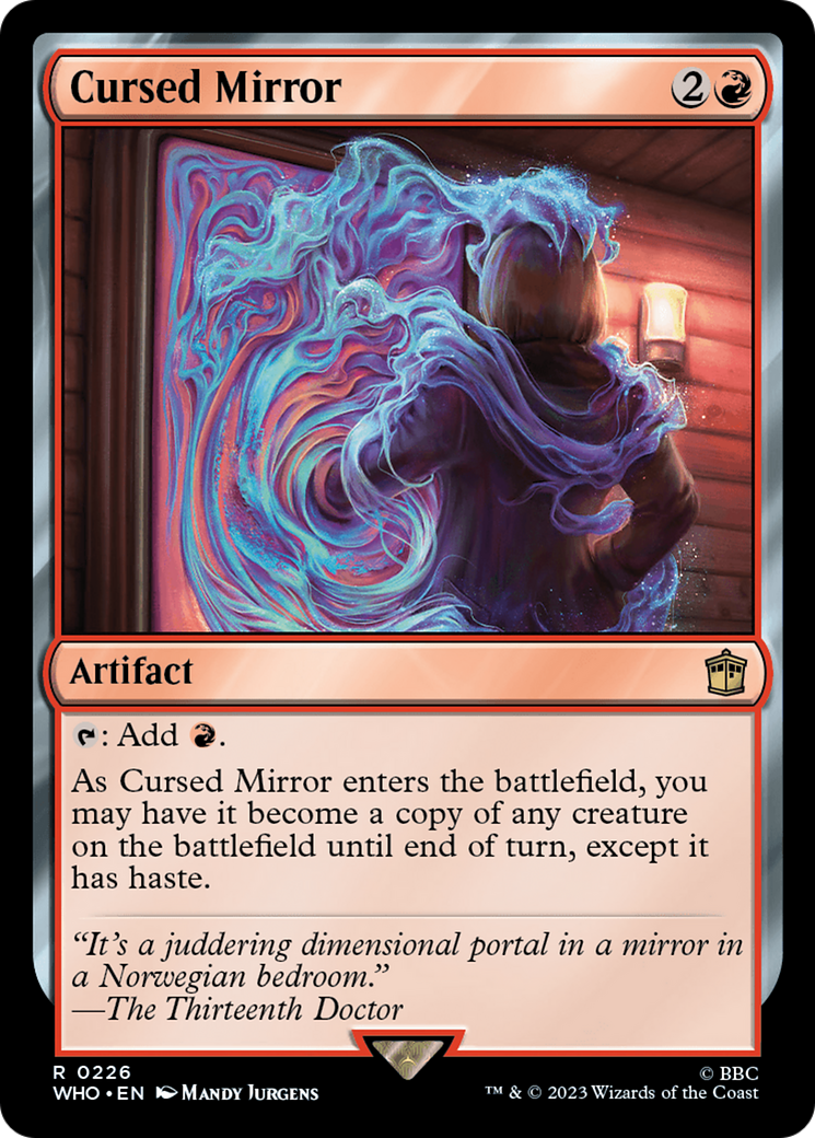 Cursed Mirror [Doctor Who] MTG Single Magic: The Gathering | Red Claw Gaming