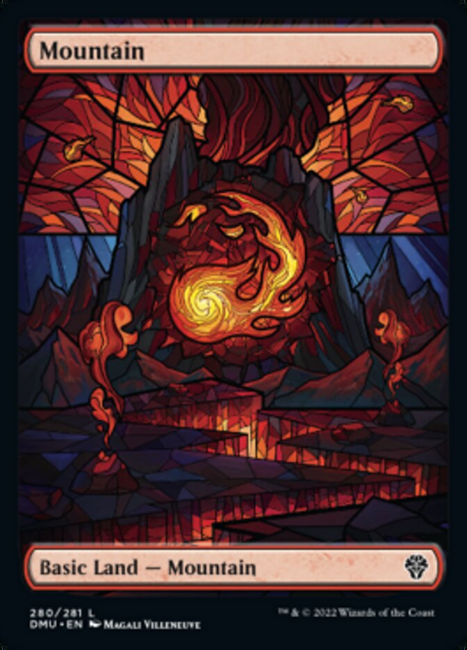 Mountain (Showcase) [Dominaria United] MTG Single Magic: The Gathering | Red Claw Gaming