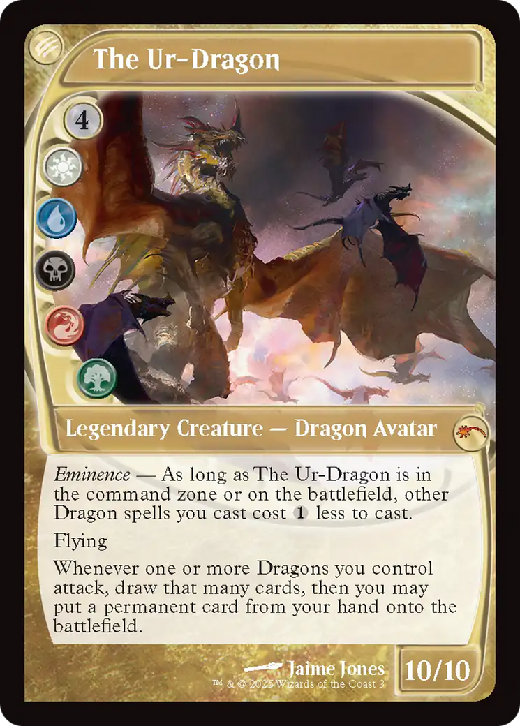 The Ur-Dragon (Retro Frame) [MagicFest 2025] MTG Single Magic: The Gathering | Red Claw Gaming