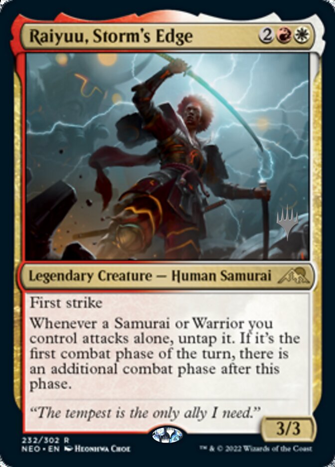 Raiyuu, Storm's Edge (Promo Pack) [Kamigawa: Neon Dynasty Promos] MTG Single Magic: The Gathering | Red Claw Gaming