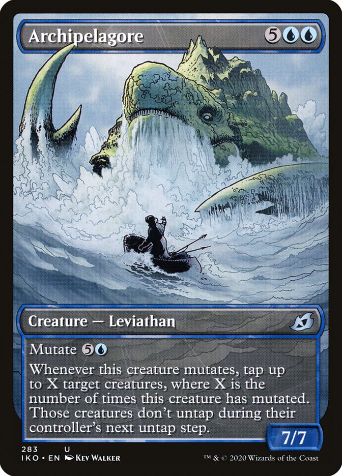 Archipelagore (Showcase) [Ikoria: Lair of Behemoths] MTG Single Magic: The Gathering | Red Claw Gaming