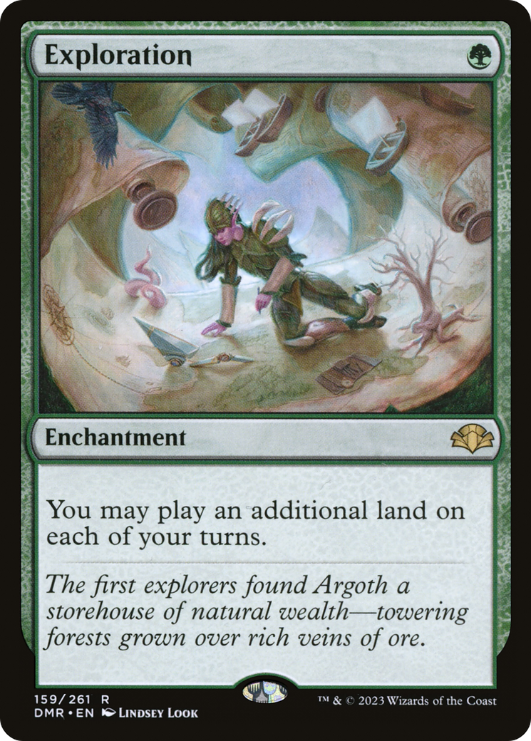 Exploration [Dominaria Remastered] MTG Single Magic: The Gathering | Red Claw Gaming