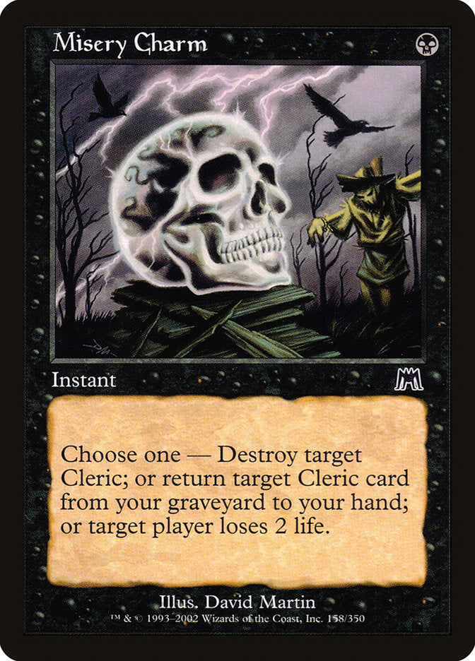 Misery Charm [Onslaught] MTG Single Magic: The Gathering | Red Claw Gaming