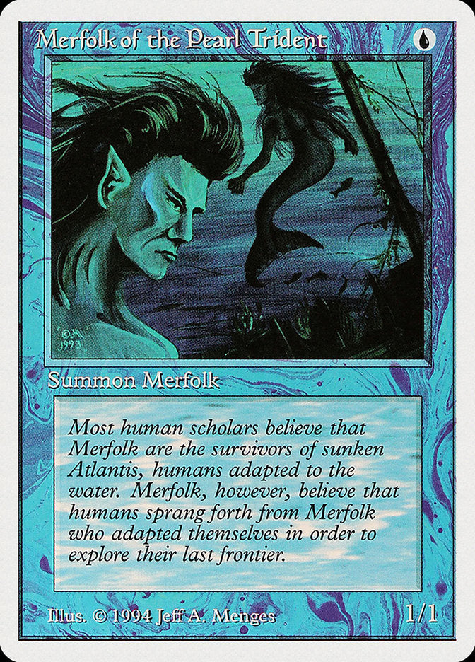 Merfolk of the Pearl Trident [Summer Magic / Edgar] MTG Single Magic: The Gathering | Red Claw Gaming