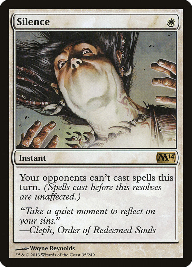 Silence [Magic 2014] MTG Single Magic: The Gathering | Red Claw Gaming