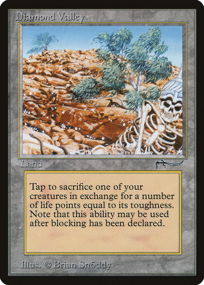 Diamond Valley [Arabian Nights] MTG Single Magic: The Gathering | Red Claw Gaming