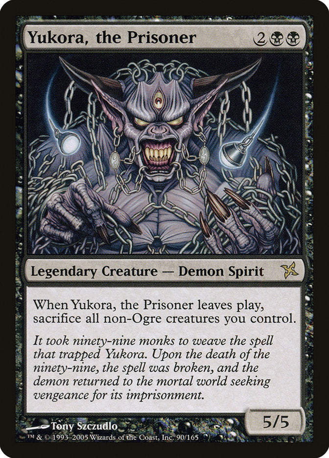 Yukora, the Prisoner [Betrayers of Kamigawa] MTG Single Magic: The Gathering | Red Claw Gaming