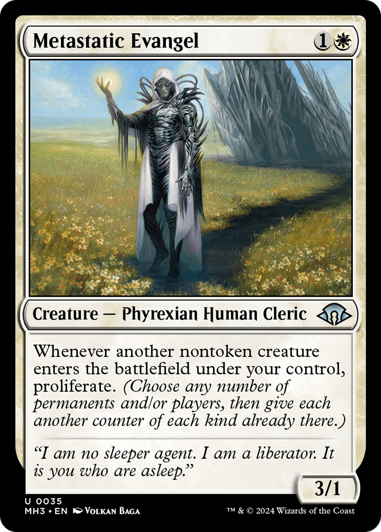 Metastatic Evangel [Modern Horizons 3] MTG Single Magic: The Gathering | Red Claw Gaming