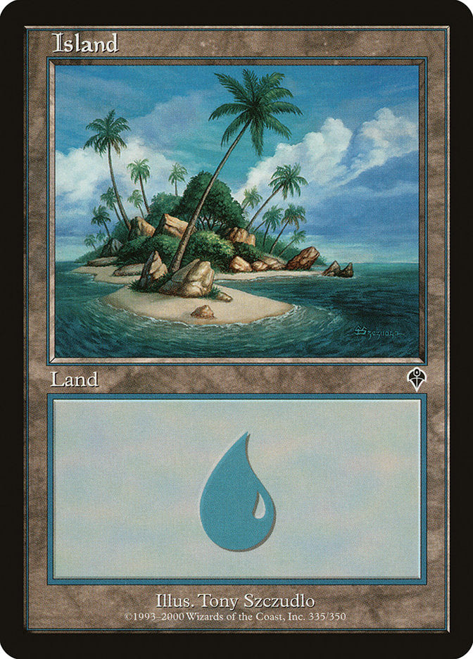 Island (335) [Invasion] MTG Single Magic: The Gathering | Red Claw Gaming