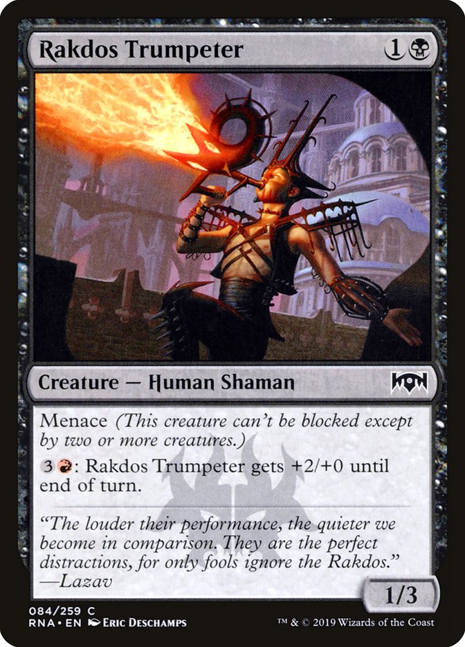 Rakdos Trumpeter [Ravnica Allegiance] MTG Single Magic: The Gathering | Red Claw Gaming