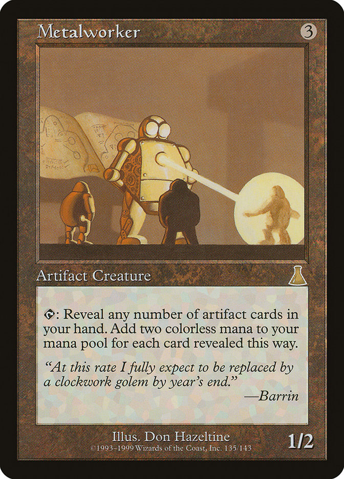 Metalworker [Urza's Destiny] MTG Single Magic: The Gathering | Red Claw Gaming