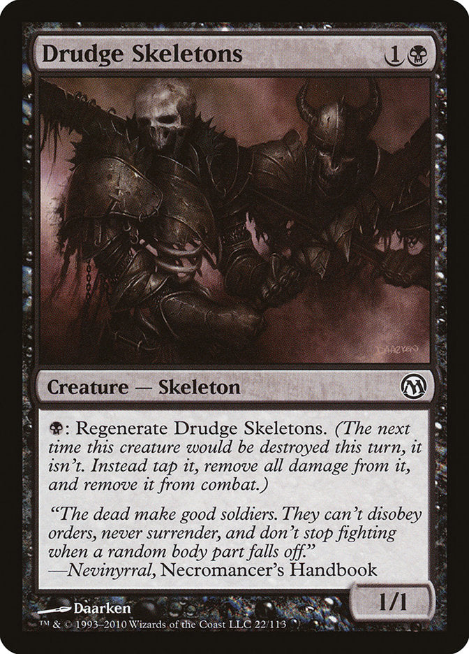 Drudge Skeletons [Duels of the Planeswalkers] MTG Single Magic: The Gathering | Red Claw Gaming
