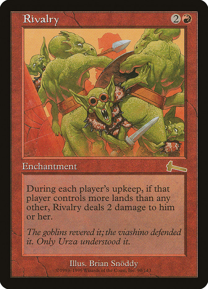 Rivalry [Urza's Legacy] MTG Single Magic: The Gathering | Red Claw Gaming