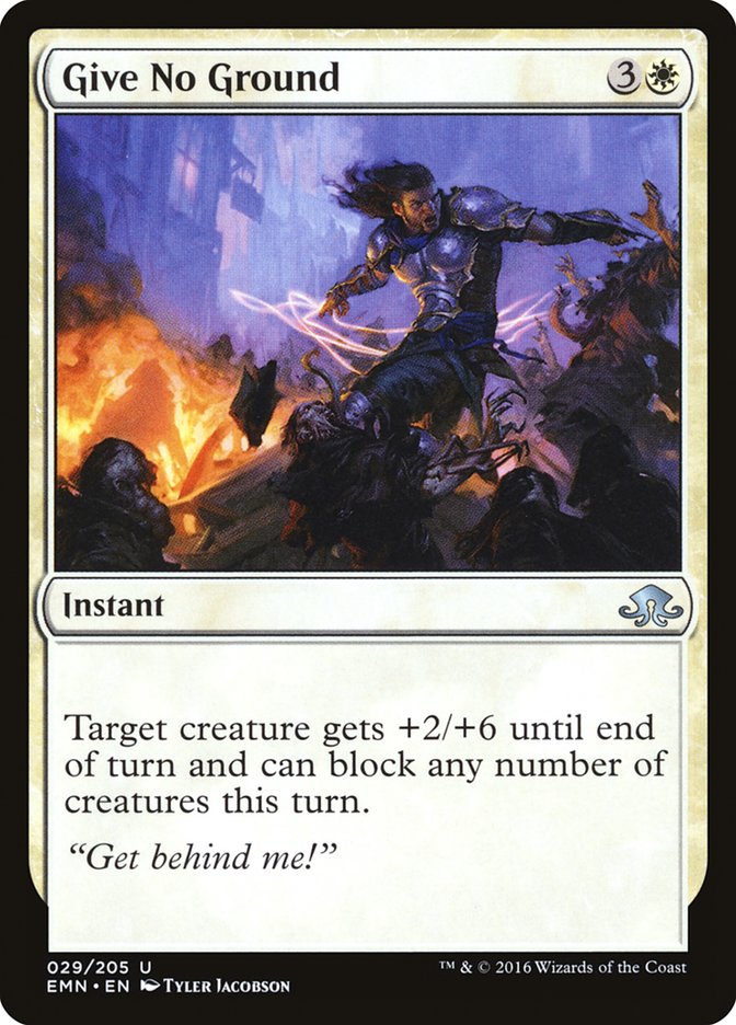 Give No Ground [Eldritch Moon] MTG Single Magic: The Gathering | Red Claw Gaming