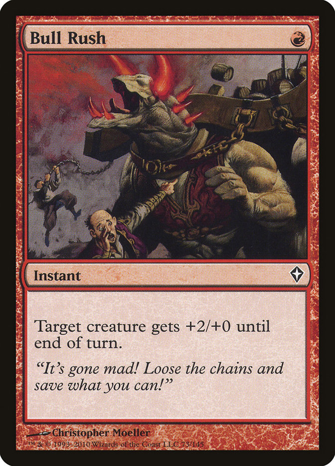 Bull Rush [Worldwake] MTG Single Magic: The Gathering | Red Claw Gaming