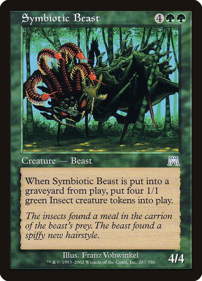 Symbiotic Beast [Onslaught] MTG Single Magic: The Gathering | Red Claw Gaming