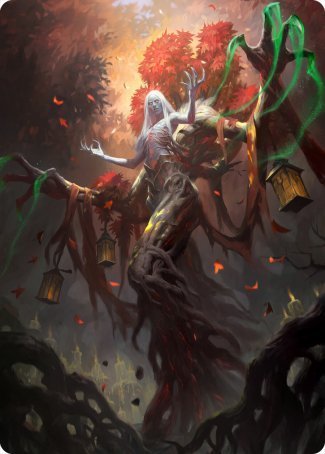 Wrenn and Seven Art Card [Innistrad: Midnight Hunt Art Series] MTG Single Magic: The Gathering | Red Claw Gaming