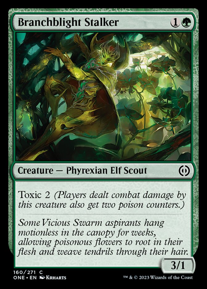 Branchblight Stalker [Phyrexia: All Will Be One] MTG Single Magic: The Gathering | Red Claw Gaming