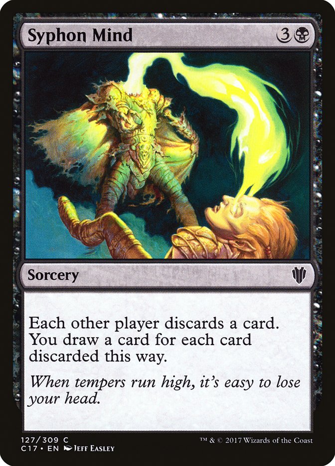 Syphon Mind [Commander 2017] MTG Single Magic: The Gathering | Red Claw Gaming