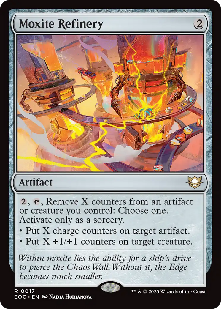 Moxite Refinery [Edge of Eternities Commander] MTG Single Magic: The Gathering | Red Claw Gaming