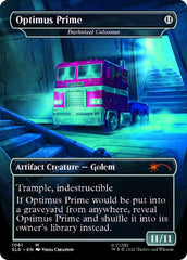 Darksteel Colossus - Optimus Prime (Borderless) [Secret Lair Drop Series] MTG Single Magic: The Gathering | Red Claw Gaming