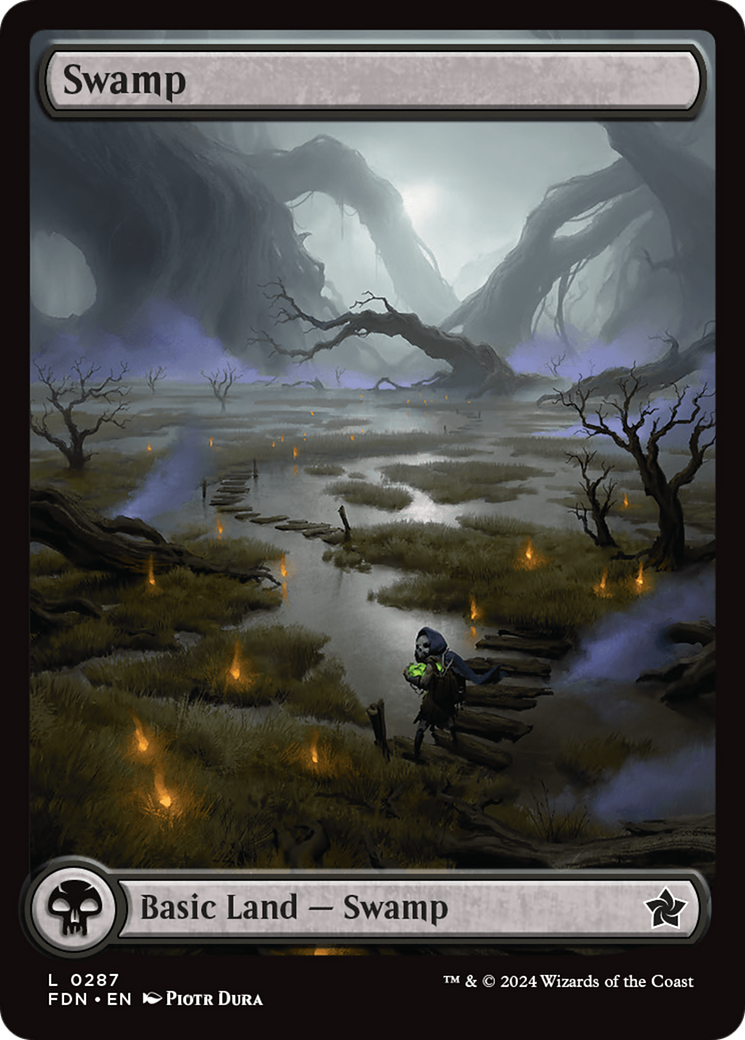 Swamp (0287) [Foundations] MTG Single Magic: The Gathering | Red Claw Gaming