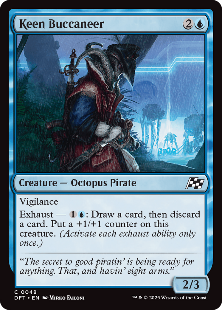 Keen Buccaneer [Aetherdrift] MTG Single Magic: The Gathering | Red Claw Gaming
