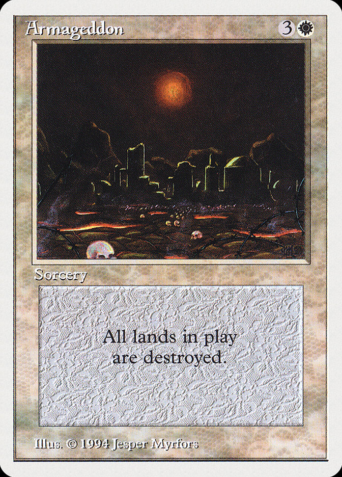 Armageddon [Summer Magic / Edgar] MTG Single Magic: The Gathering | Red Claw Gaming